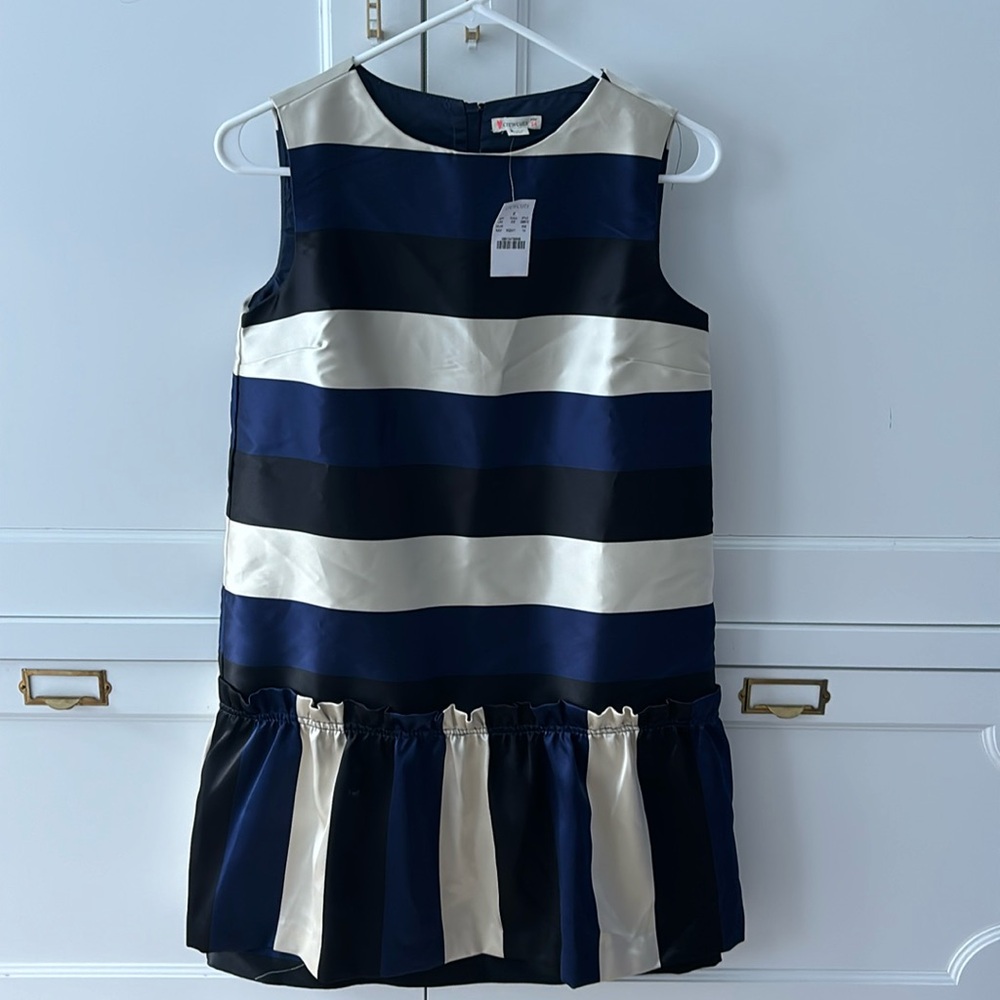 Crewcuts Girls Striped Dress NWT